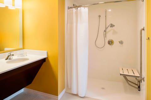 Suite, 1 Bedroom | Bathroom | Shower, designer toiletries, hair dryer, bathrobes