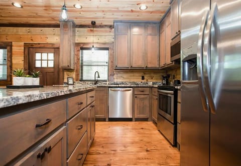 Whip up delicious meals in our kitchen, where functionality and style are perfectly blended.