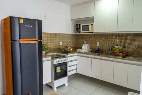 Apartment | Private kitchen | Fridge, microwave, blender, cookware/dishes/utensils