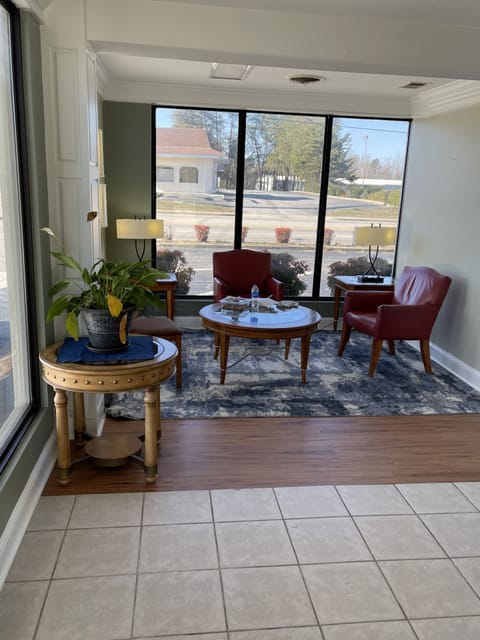 Lobby sitting area