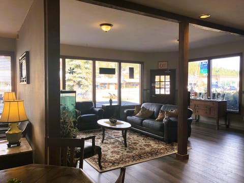 Lobby sitting area