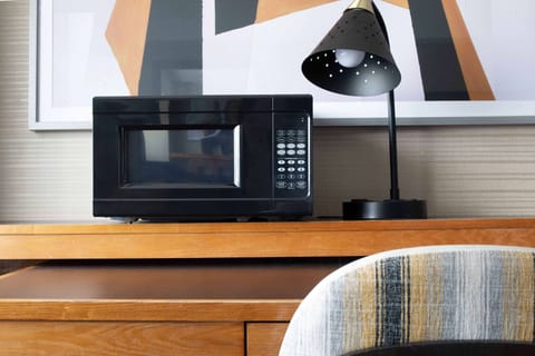 In-room safe, desk, laptop workspace, blackout drapes