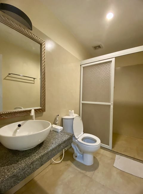 Deluxe Family Room (West Wing) | Bathroom | Shower, towels