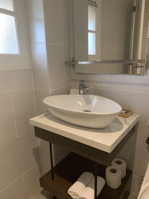 Standard Single Room (no windows) | Bathroom sink