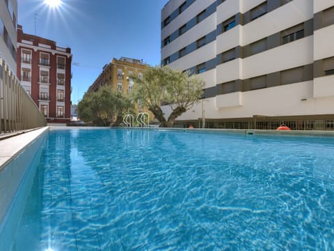 Seasonal outdoor pool