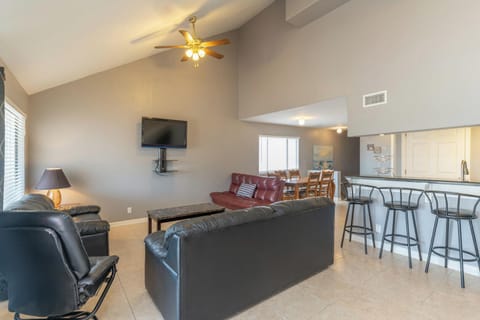 Townhome, Multiple Beds, Patio (CASA LAGUNA) | Living area | 40-inch flat-screen TV with cable channels, TV
