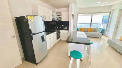 Premium Apartment | Private kitchen | Fridge, microwave, dishwasher, blender