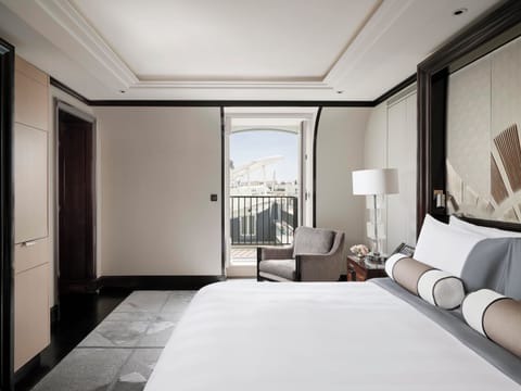 Rooftop Eiffel Tower Suite | Egyptian cotton sheets, premium bedding, minibar, in-room safe