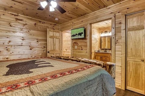 One of Soaring Eagle's comfy bedrooms