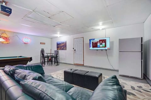 Some call it a man cave and some just call it a garage! No matter the name, it's sure to be a great time!