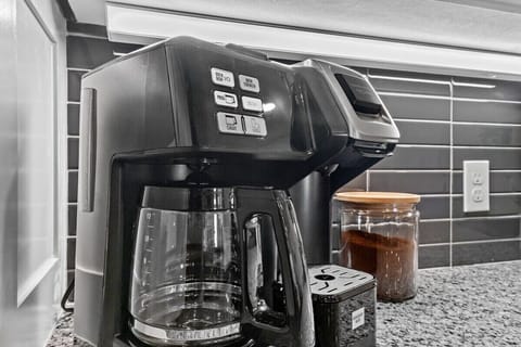Brew-up your perfect cup of coffee at our coffee station.