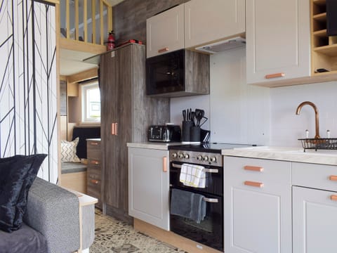 Kitchen | Lake Vyrnwy Luxury Glamping Pod 2 - Lake Vyrnwy Luxury Glamping Pods, Llanwddyn, near Oswestry