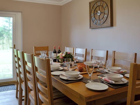 Ideal dining area | Chestnut Lodge, Portpatrick