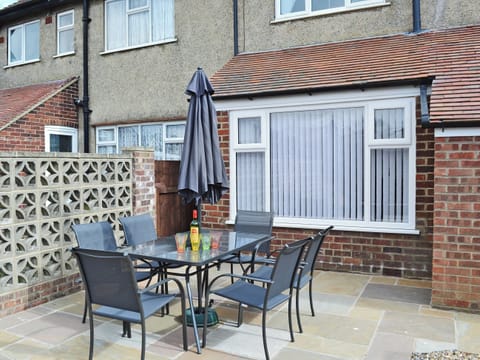 Spacious patio area with garden furniture | No.19, Filey