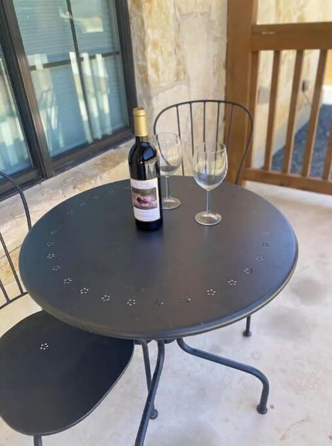 YASSSS!!!! Unwind on private porch with your favorite drink. 