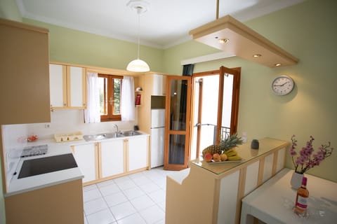 spacious and fully equipped kitchen