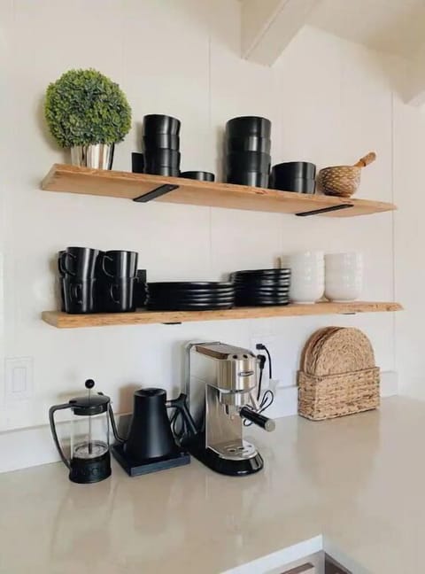 Many ways to enjoy your coffee: espresso machine, French press, or pour over