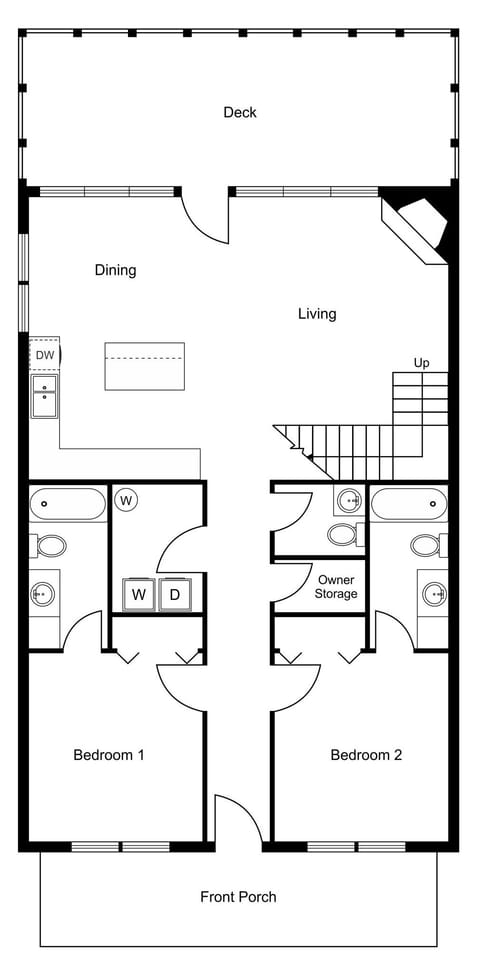 First Level | Same for both cabins