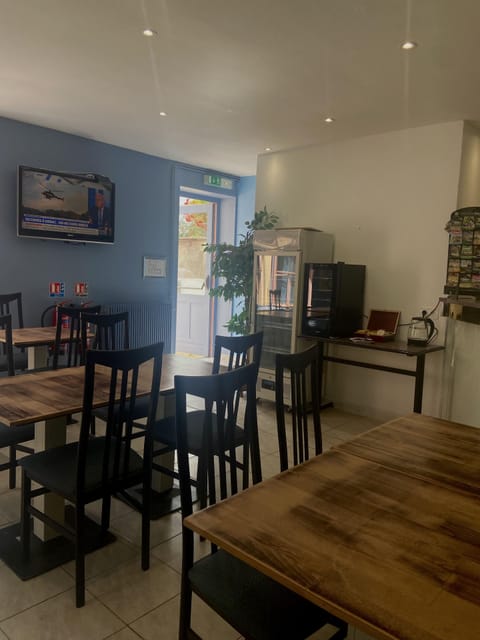 Daily buffet breakfast (EUR 9.50 per person)