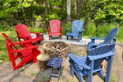 Awesome fire pit area