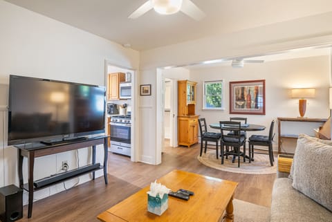 Large Flatscreen TV in the Living Room