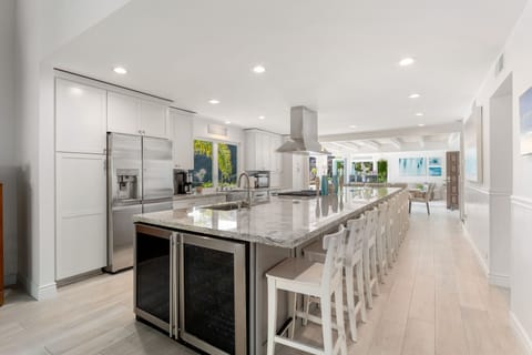 open concept and an abundance of natural light and air