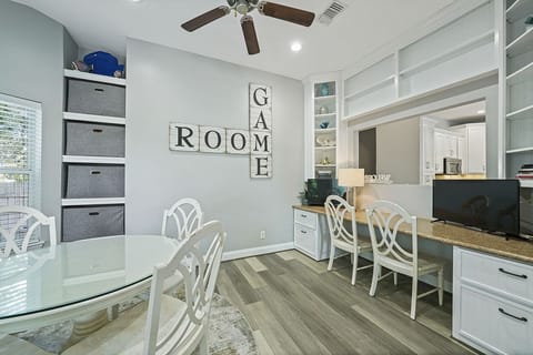 Flirty Flamingo - Pet-Friendly Vacation Rental House Near Beach with Game Room, Private Pool, & Carriage House in Crystal Beach, Florida - Five Star Properties Destin/30A