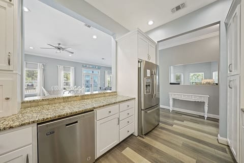 Flirty Flamingo - Pet-Friendly Vacation Rental House Near Beach with Game Room, Private Pool, & Carriage House in Crystal Beach, Florida - Five Star Properties Destin/30A