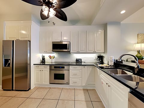 Condo, Multiple Beds, Balcony, Ocean View (#15B - No Pets Allowed) | Private kitchen | Coffee/tea maker