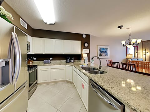 Condo, Multiple Beds, Balcony, Ocean View (#703 - No Pets Allowed) | Private kitchen | Fridge, microwave, oven, stovetop