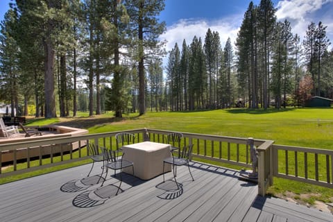 Brand new deck for outdoor enjoyment