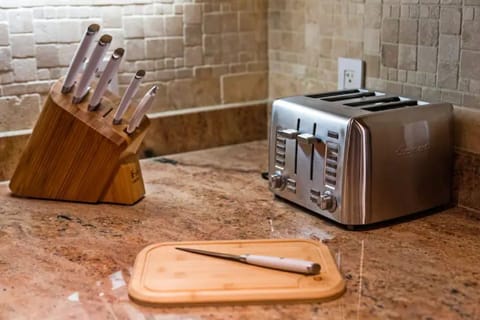 Our kitchen is fully stocked