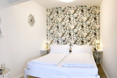 bright sleeping area