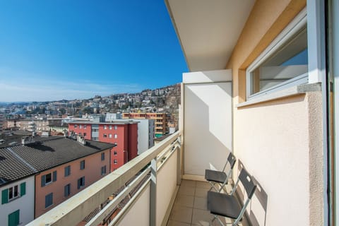 Standard Studio, Mountain View (Cosy Home Lugano Few Min From Lake) | Balcony