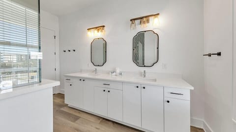 Second floor primary private bathroom