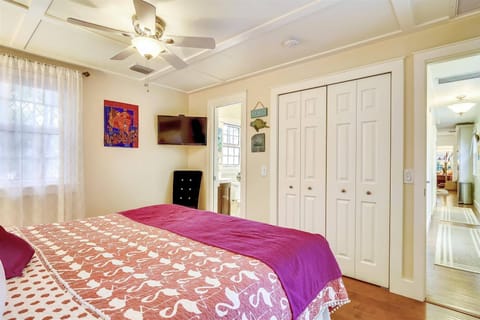 Watch a movie in bed.