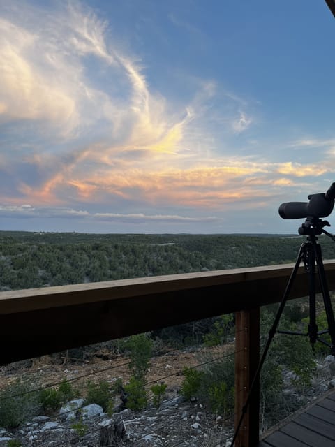 Opals in the clouds?!? A telescope for wildlife viewing.