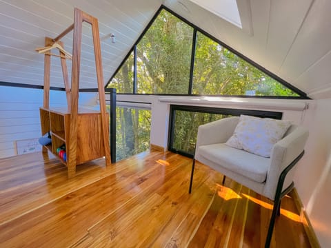 Tiny House in the Forest, Hot tub, Fireplace, Forest View | Premium bedding, down comforters, free minibar, individually decorated