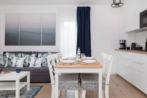 The living room's decor combines elegance with functionality. 