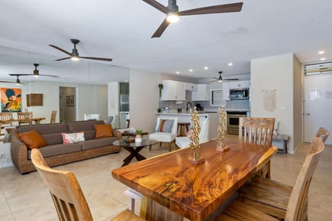 Open living area of property