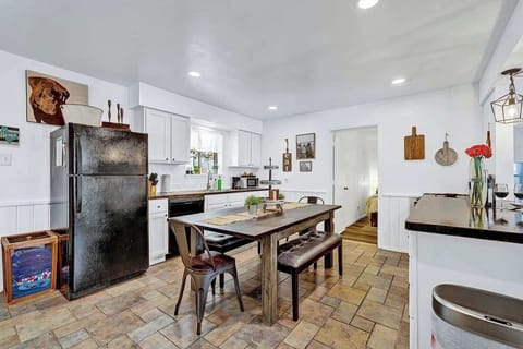 Enjoy delicious meals and delightful conversation in this warm and welcoming space.