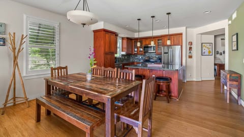 Pili Mai Resort at Poipu #08J - Dining Room & Kitchen - Parrish Kauai