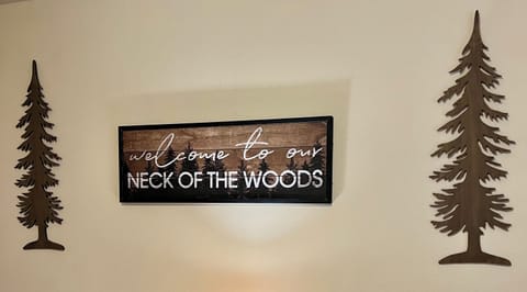 Cozy mountain decor welcomes you to your Colorado home away from home. 