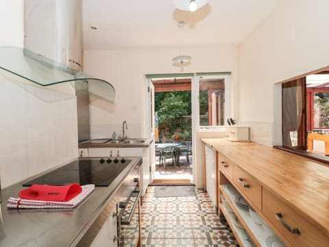 Fridge, dishwasher, electric kettle, toaster