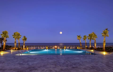 Indoor pool, seasonal outdoor pool