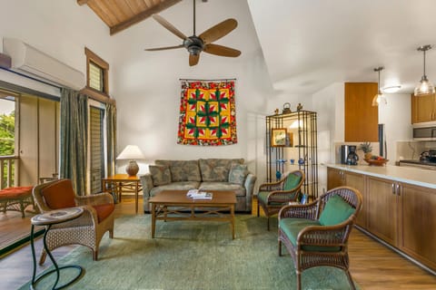 Living Room, Kitchen and Lanai