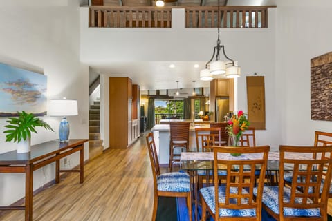 Dining Room, Kitchen, Stairs to the Loft