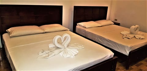 Basic Room, 2 Queen Beds | In-room safe, free WiFi, bed sheets