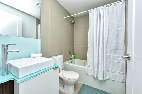 Business Double Room | Bathroom | Shower, hydromassage showerhead, free toiletries, hair dryer