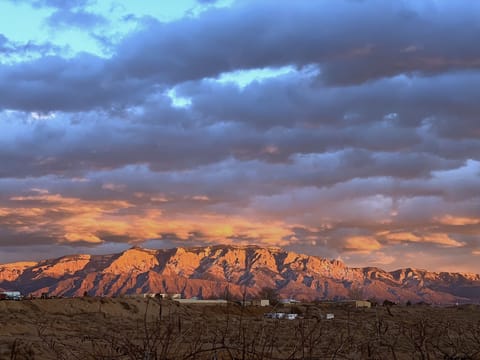 Amazing Sandia Mountain Views from Property